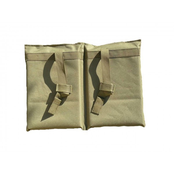 Тактический каремат для сидения 20мм система Molle складной МК Олива - 3575256