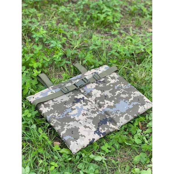 Тактический каремат для сидения складной на кнопках МК ММ-14 - 3575246 Тактический каремат для сидения складной на кнопках МК ММ-14 - 3575246