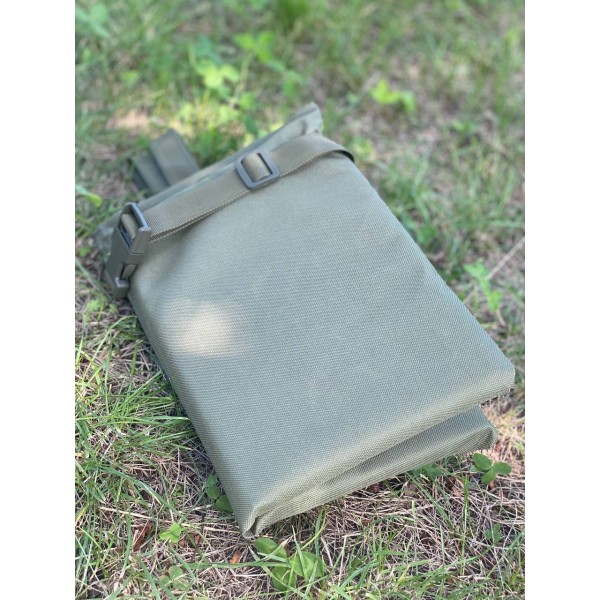 Тактический каремат для сидения складной на кнопках МК Олива - 3575247 Тактический каремат для сидения складной на кнопках МК Олива - 3575247