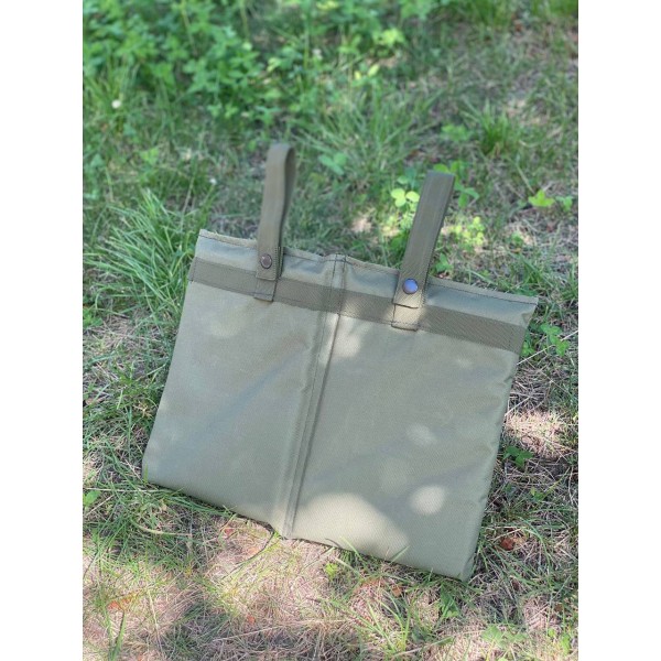 Тактический каремат для сидения складной на кнопках МК Олива - 3575247 Тактический каремат для сидения складной на кнопках МК Олива - 3575247