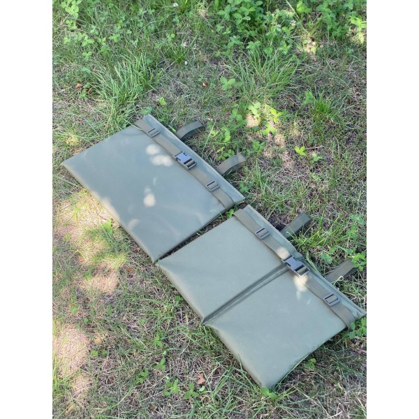 Тактический каремат для сидения складной на кнопках МК Олива - 3575247 Тактический каремат для сидения складной на кнопках МК Олива - 3575247