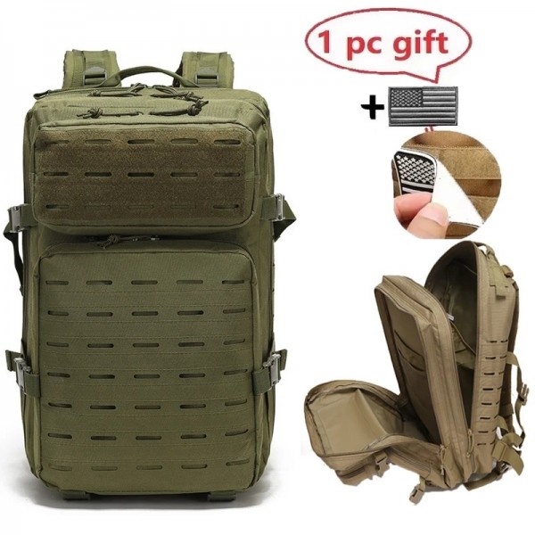 Рюкзак тактический Silver Knight с Molle (45 литров) Олива - 3575093