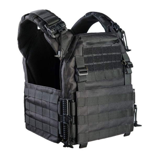 Плитоноска WARMOR с сиcтемой быстрого сброса черная - 3575189 Плитоноска WARMOR с сиcтемой быстрого сброса черная - 3575189