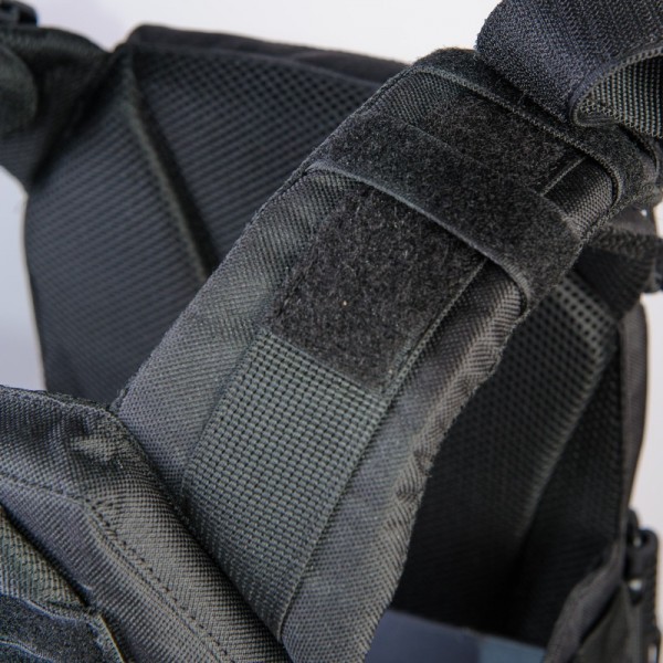 Плитоноска WARMOR с сиcтемой быстрого сброса черная - 3575189 Плитоноска WARMOR с сиcтемой быстрого сброса черная - 3575189