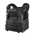 Плитоноска WARMOR із сиcтемою швидкого скидання чорна