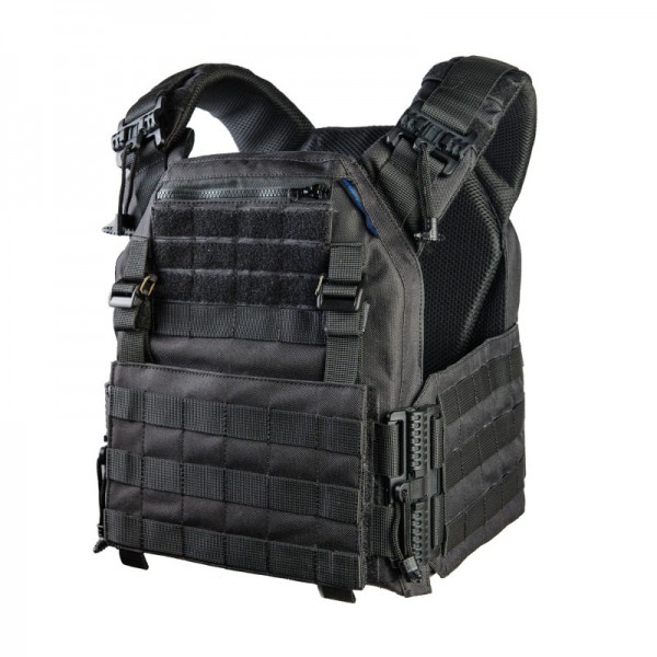 Плитоноска WARMOR с сиcтемой быстрого сброса черная - 3575189