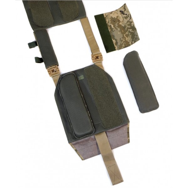 Плитоноска (Plate Carrier) ММ-14 з функцією подвійного швидкого скидання з підсумками Molli PL-008 - 3575178 Плитоноска (Plate Carrier) ММ-14 з функцією подвійного швидкого скидання з підсумками Molli PL-008 - 3575178