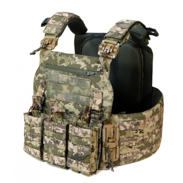 Плитоноска (Plate Carrier) ММ-14 з функцією подвійного швидкого скидання з підсумками Molli PL-008 - 3575178 Плитоноска (Plate Carrier) ММ-14 з функцією подвійного швидкого скидання з підсумками Molli PL-008 - 3575178