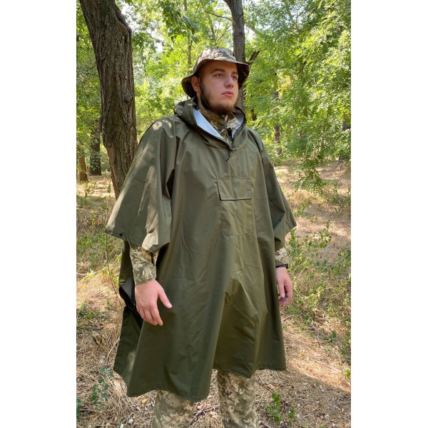 Пончо дощовик Pancer Protection олива - 3575158 Пончо дощовик Pancer Protection олива - 3575158