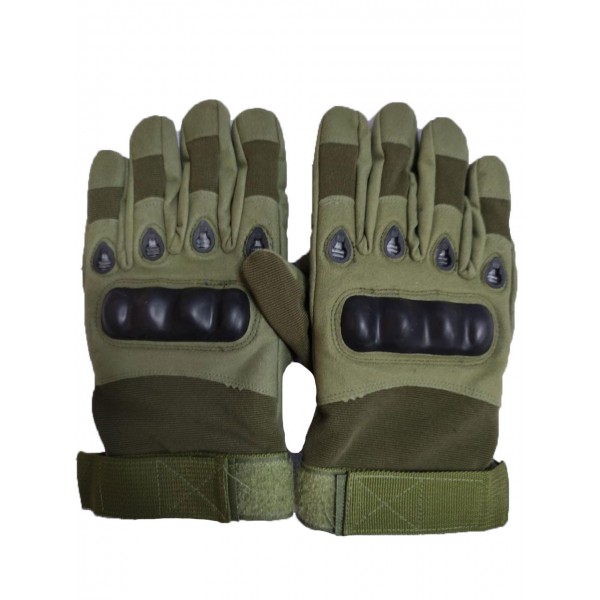 Тактические перчатки Oakley зимние утепленные с флисом полнопалые олива - 3575149