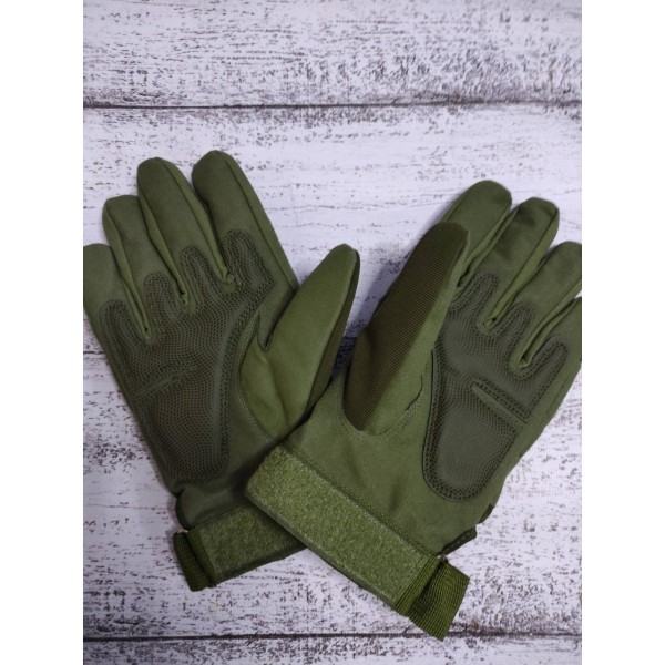 Тактичні рукавички Oakley зимові утеплені з флисом повнопалі олива - 3575149 Тактичні рукавички Oakley зимові утеплені з флисом повнопалі олива - 3575149