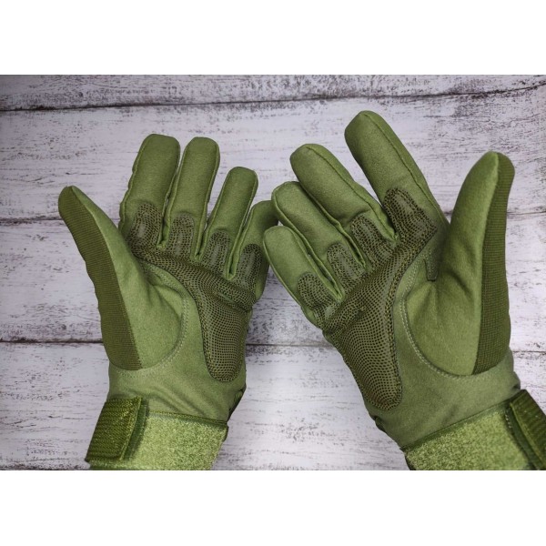 Тактичні рукавички Oakley зимові утеплені з флисом повнопалі олива - 3575149 Тактичні рукавички Oakley зимові утеплені з флисом повнопалі олива - 3575149