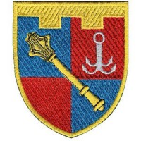 Шеврон Регіональне управління Сил ТрО "Південь" ЗСУ (кольоровий)