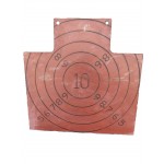 Мішень-гонг з розміткою 540х540мм Miilux Protection 500 8мм AL