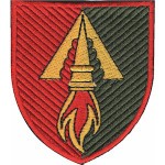 Шеврон 1039 окремий зенітно-ракетний полк (кольоровий)