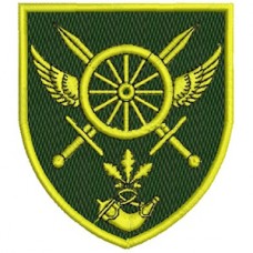 Шеврон 227 отдельный автомобильный батальон (цветной)