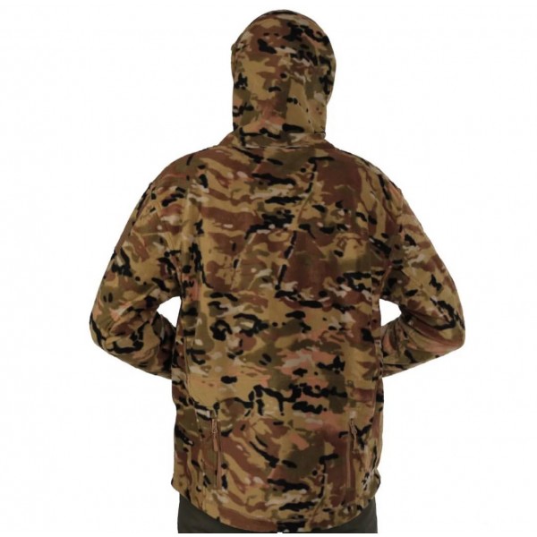 Кофта тактическая флисовая с капюшоном Мультикам - 3575005 Кофта тактическая флисовая с капюшоном Мультикам - 3575005