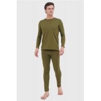 Термобілизна чоловіча принт клітинка ЗСУ зима Олива Inter