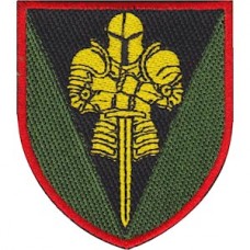 Шеврон 17 окрема танкова бригада (лицар) (кольоровий)