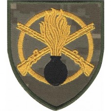 Шеврон 22 ОМПБ (цветной)