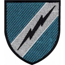 Шеврон 19 окремий полк радіо і радіотехнічної розвідки (кольоровий)