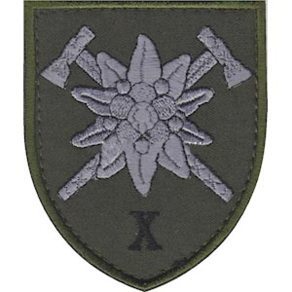Шеврон 10 отдельная горно-штурмовая бригада - 3574846