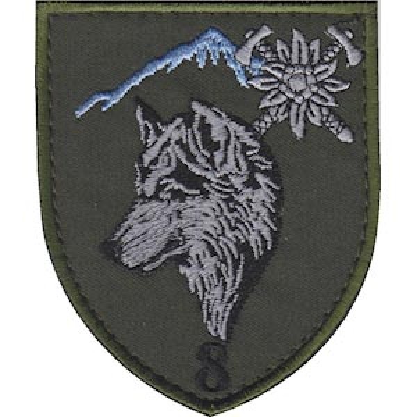 Шеврон 8 окремий гірсько-штурмовий батальйон - 3574837