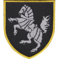 Шеврон 1 отдельная танковая Северская бригада (лошадь влево)