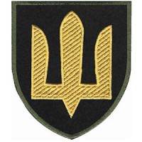 Шеврон ЗСУ Танкові війська (тризуб)