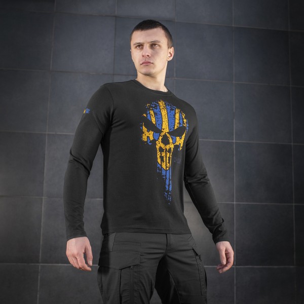 M-Tac футболка Месник длинный рукав Black/Yellow/Blue - 80038002 M-Tac футболка Месник длинный рукав Black/Yellow/Blue - 80038002