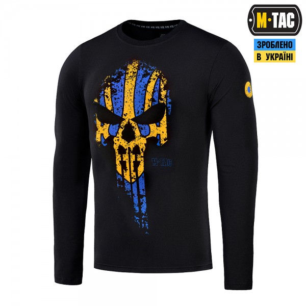 M-Tac футболка Месник длинный рукав Black/Yellow/Blue - 80038002