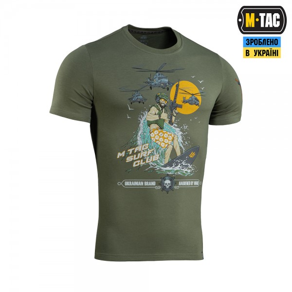M-Tac футболка Surf Club Light Olive - 80062038 M-Tac футболка Surf Club Light Olive - 80062038