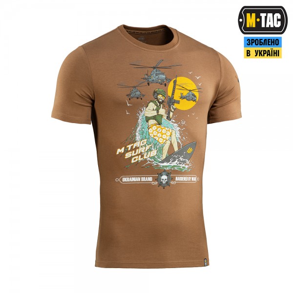 M-Tac футболка Surf Club Coyote Brown - 80062017 M-Tac футболка Surf Club Coyote Brown - 80062017