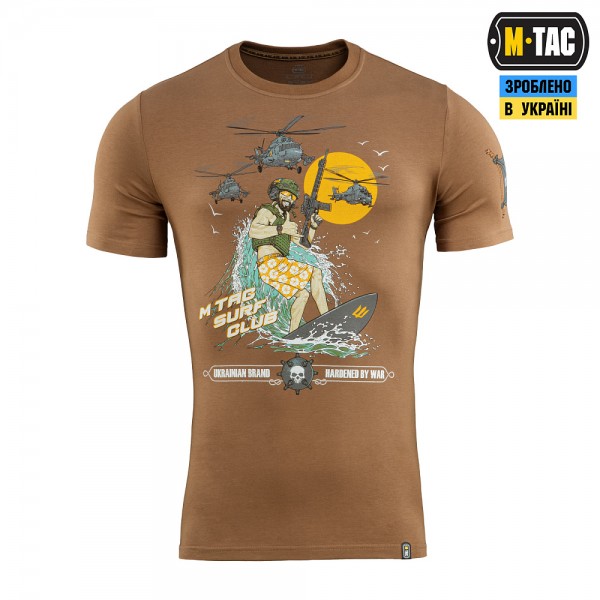 M-Tac футболка Surf Club Coyote Brown - 80062017 M-Tac футболка Surf Club Coyote Brown - 80062017