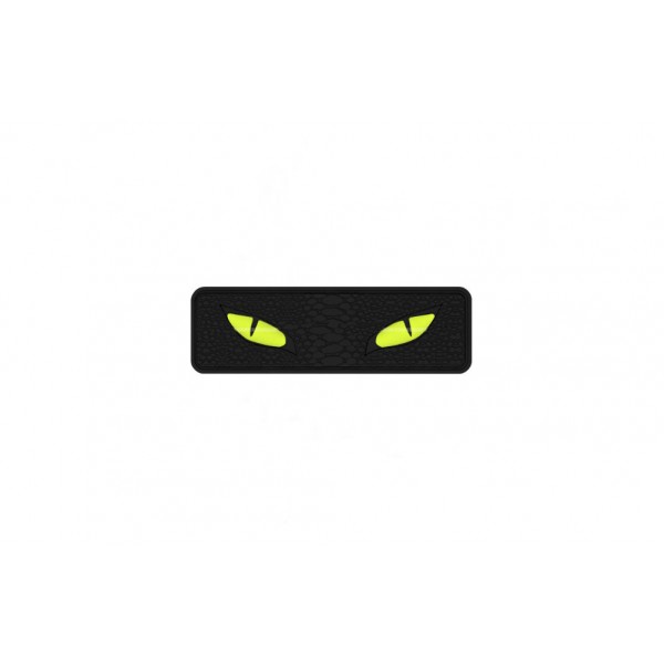 Шеврон Cat Eyes ПВХ Желтый+Черный ART - 3574762