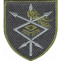 Шеврон Командование войск связи и кибербезопасности ВСУ