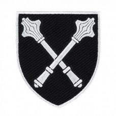 Шеврон ВСУ Генеральный штаб (зашитое поле, булавы)