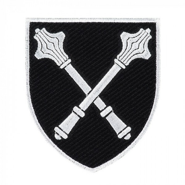 Шеврон ВСУ Генеральный штаб (зашитое поле, булавы) - 3574633