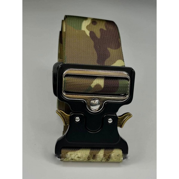 Ремінь тактичний брючний, пряжка Cobra Камуфляж Мультикам - 3574581