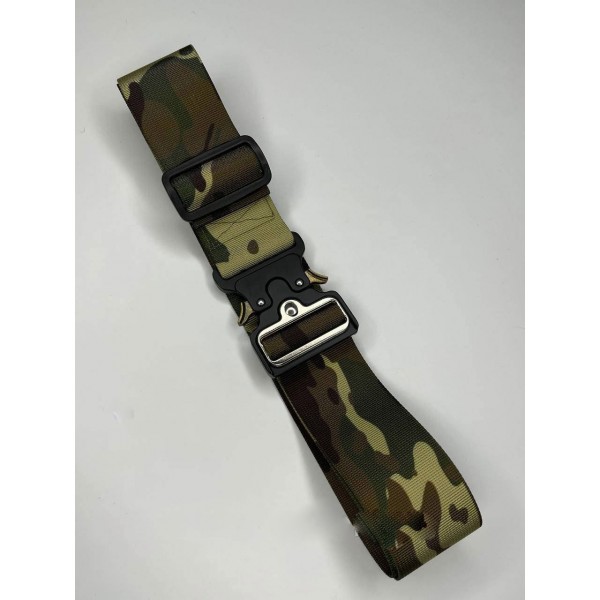 Ремінь тактичний брючний, пряжка Cobra Камуфляж Мультикам - 3574581 Ремінь тактичний брючний, пряжка Cobra Камуфляж Мультикам - 3574581