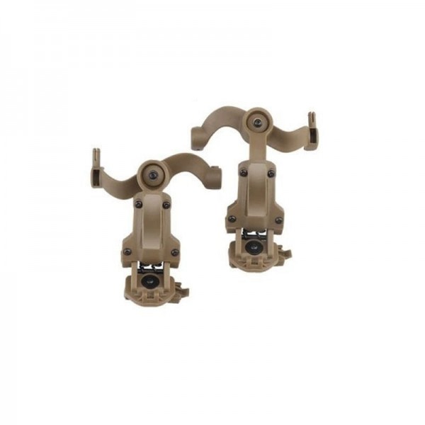 Кріплення для навушників (чебурашка) на шолом койот - 3574483