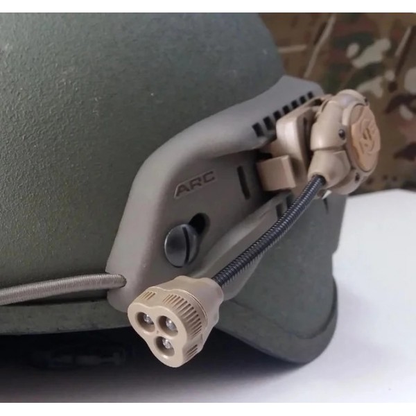 Фонарь тактический на каску Night Evolution MPLS 3 Desert - 3574462 Фонарь тактический на каску Night Evolution MPLS 3 Desert - 3574462