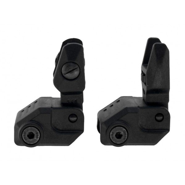 Набор: целик и мушка DLG Tactical (DLG-166) складные на планку Pitcatinny (черный) - 3574458 Набор: целик и мушка DLG Tactical (DLG-166) складные на планку Pitcatinny (черный) - 3574458