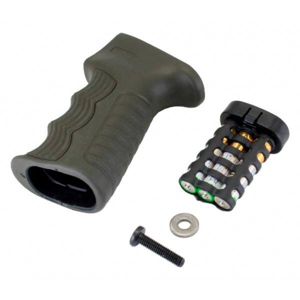 Пістолетна рукоятка DLG Tactical (DLG-098) для АК-47/74 (полімер) гумова, олива - 3574452 Пістолетна рукоятка DLG Tactical (DLG-098) для АК-47/74 (полімер) гумова, олива - 3574452