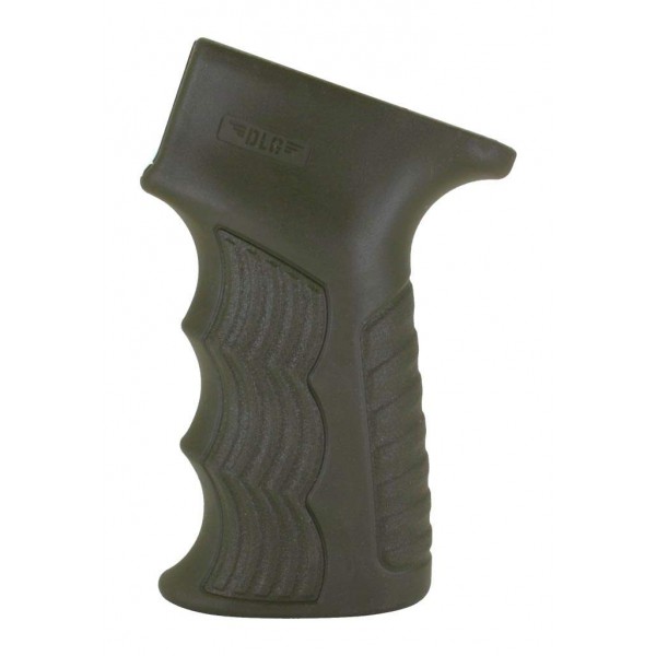 Пістолетна рукоятка DLG Tactical (DLG-098) для АК-47/74 (полімер) гумова, олива - 3574452 Пістолетна рукоятка DLG Tactical (DLG-098) для АК-47/74 (полімер) гумова, олива - 3574452