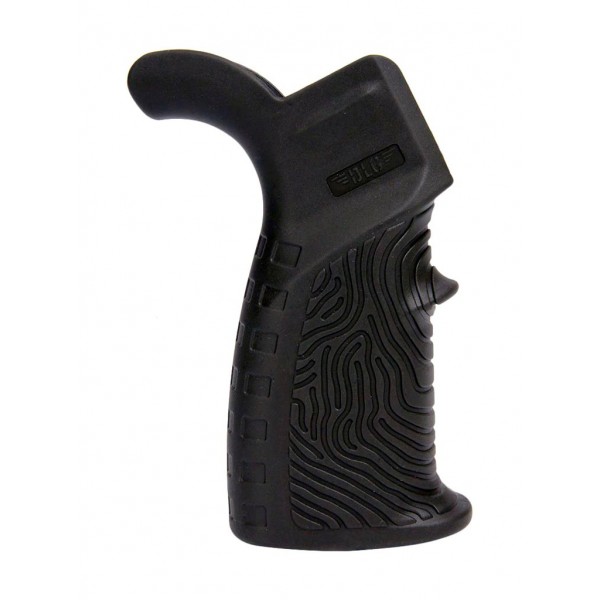 Пистолетная рукоятка DLG Tactical (DLG-123) для AR-15 (полимер) обрезиненная, черная - 3574450