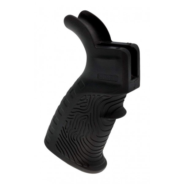Пистолетная рукоятка DLG Tactical (DLG-123) для AR-15 (полимер) обрезиненная, черная - 3574450