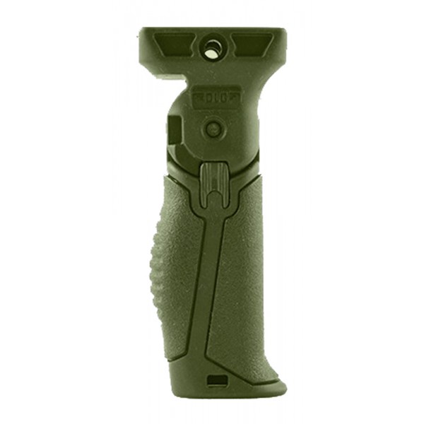 Передняя рукоятка DLG Tactical (DLG-048) складная на Picatinny (полимер) олива - 3574441