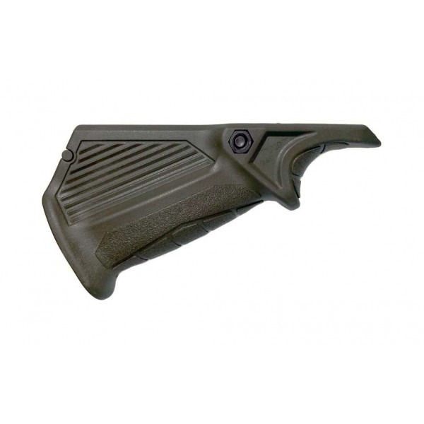 Передня рукоятка-упор DLG Tactical (DLG-049) горизонтальна на Picatinny (полімер) олива - 3574439