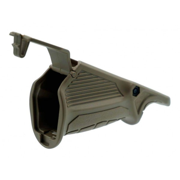 Передня рукоятка-упор DLG Tactical (DLG-049) горизонтальна на Picatinny (полімер) койот - 3574438